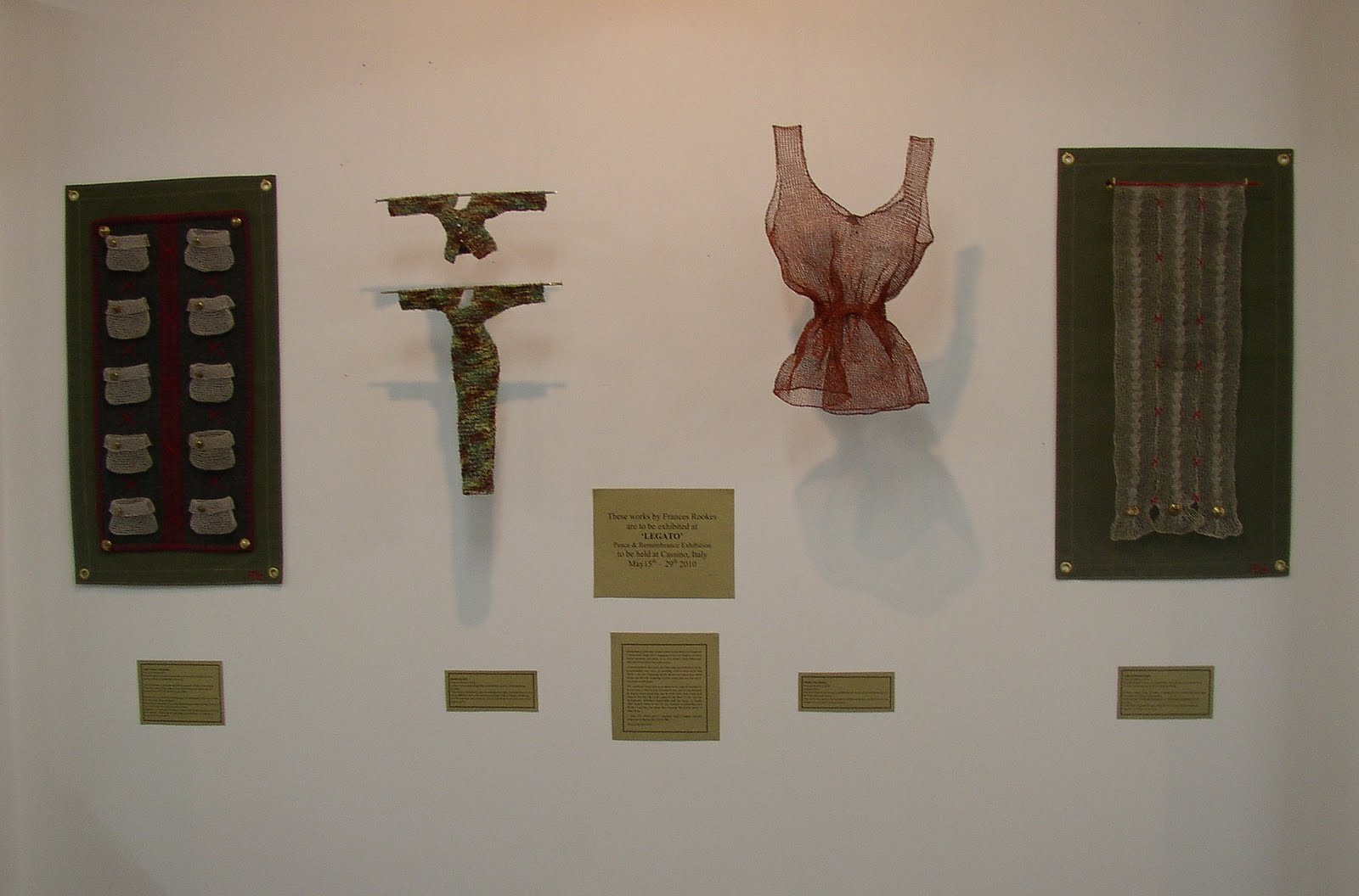 Legato Exhibition From Taranaki to Lazio