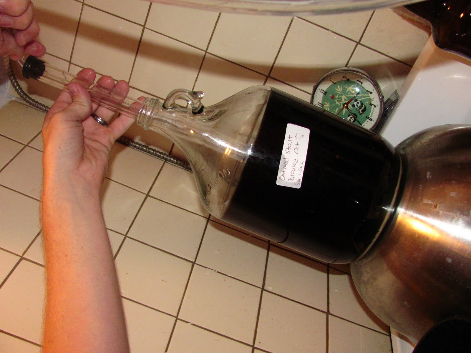Cramped Space Brew how to bottle beer