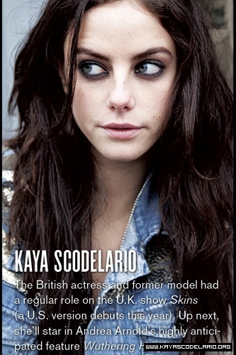 Kaya Scodelario in VMagazine Skins Fansite 0 Comments