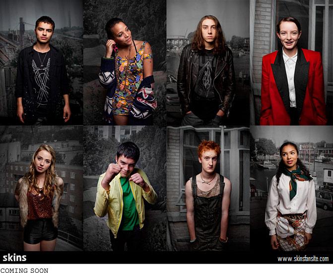 / E4 Skins / "Shit Happens" New photo of the Skins 5