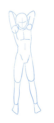 Anime Pose Reference Blog: Poses - Male - Arms Back
