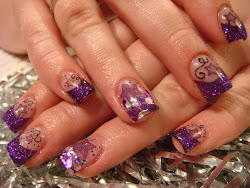spring nails nail acrylic flower 3d dried creations april
