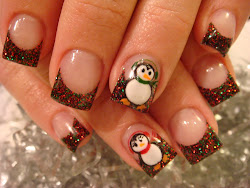 nails christmas acrylic nail december designs joy doing stumble ico digg del save