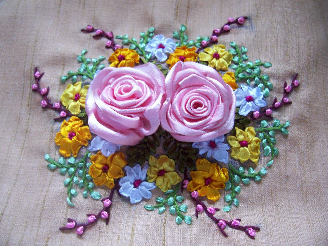 Kawakib craft my ribbon embroidery