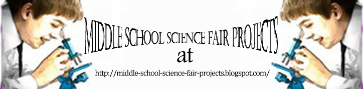 middle school science fair projects