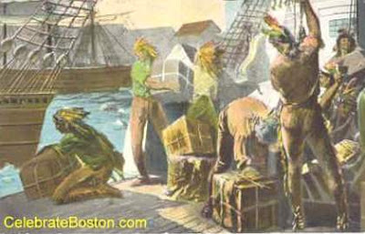 KNOW THE WORLD WITH 「MATの目」: [11] ボストン茶会事件 THE BOSTON TEA PARTY