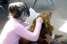 Annie, reading buddy at Flynn School, Ward 4.