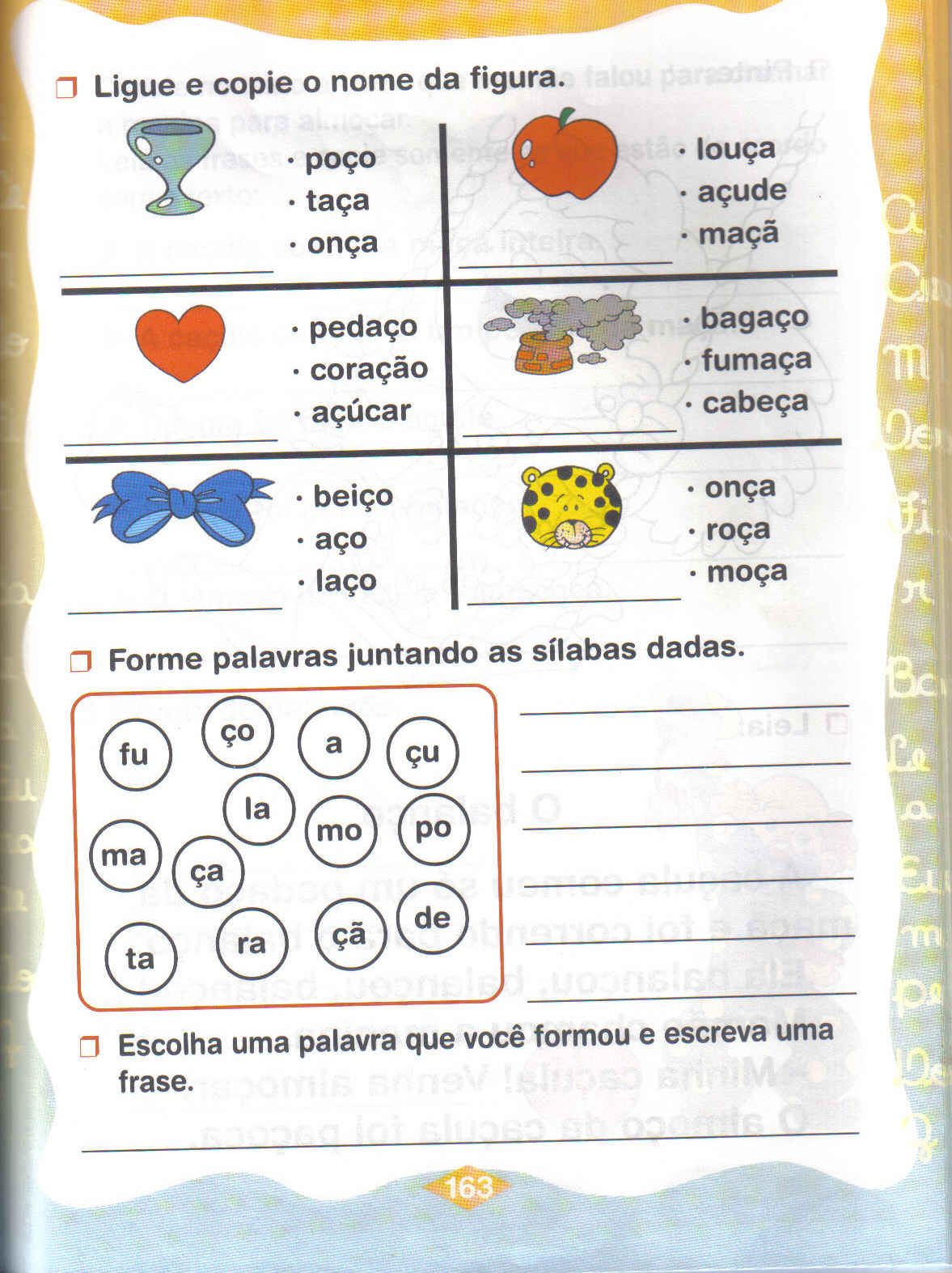Educação Infantil: Livro tic-tac_alfabetização.