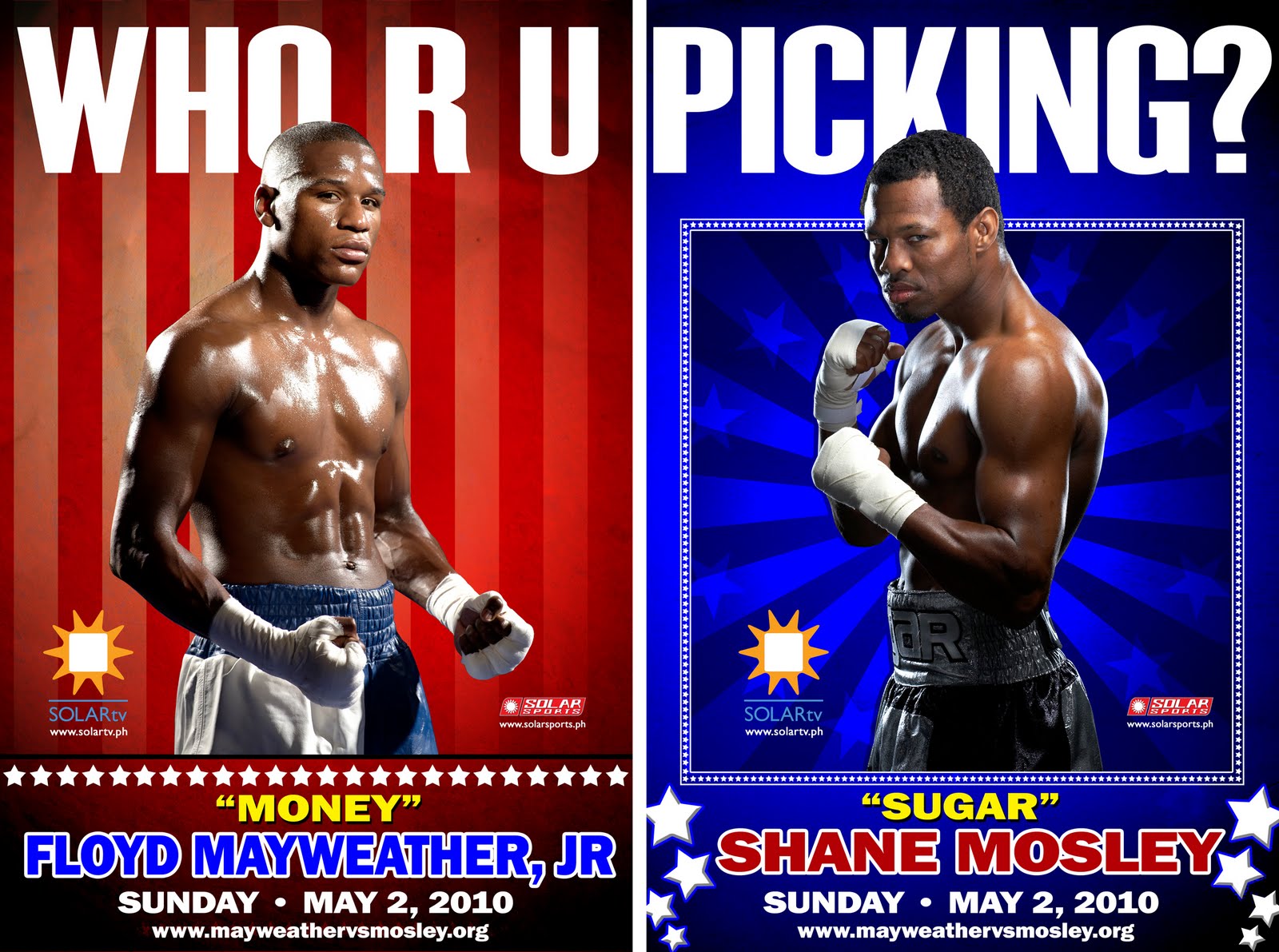 Bleachers Brew Who do you think is going to win Mayweather or Mosley?