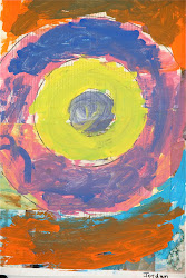target jasper johns splash splish paintings splatter