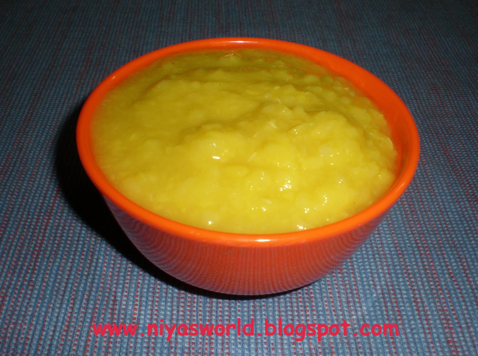 Niya's World Boiled Dal