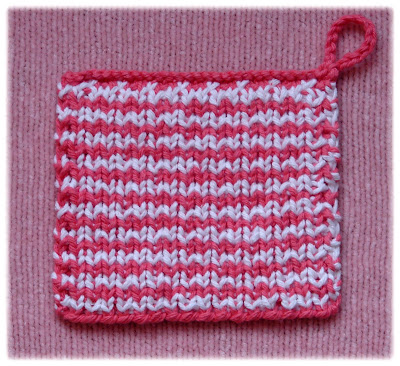 Knit Knot Purl Curl: Christmas Dishcloth Wrapper Sets