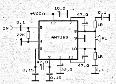5.1 surround amplifier circuit schematic