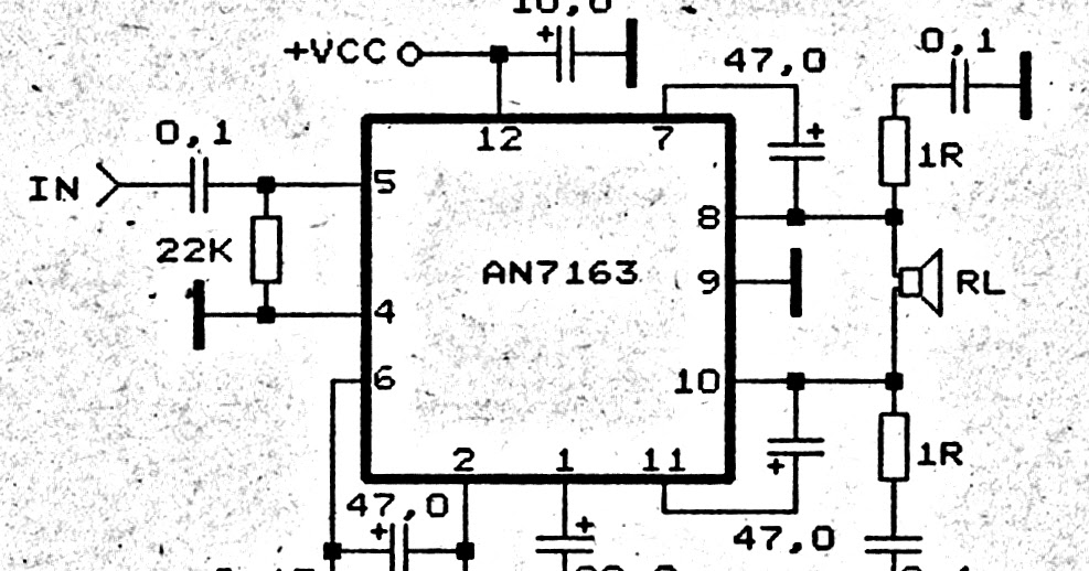 5.1 surround amplifier circuit schematic | Subwoofer Bass Amplifier
