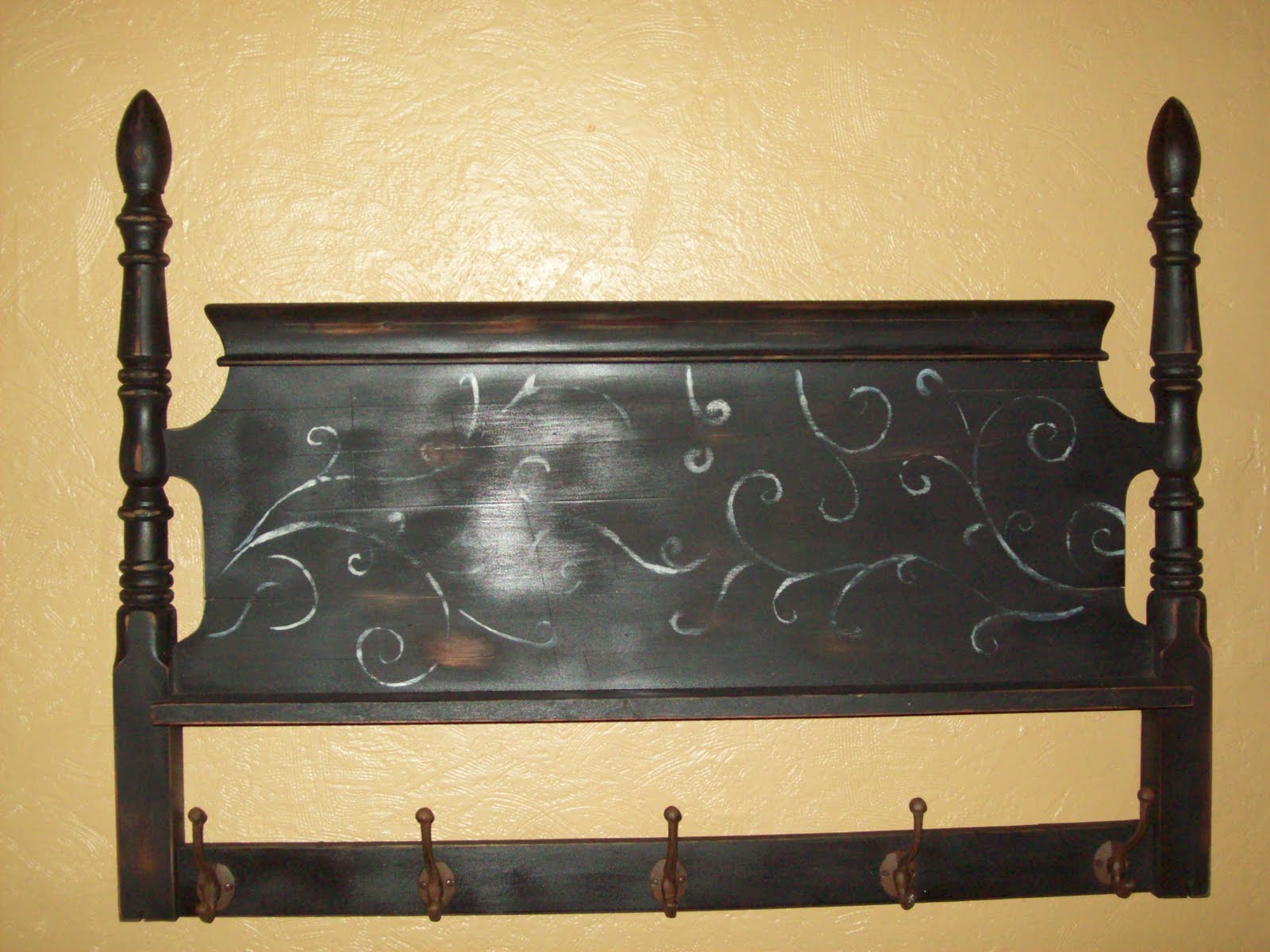 It's Just My Imagination New life for an old headboard