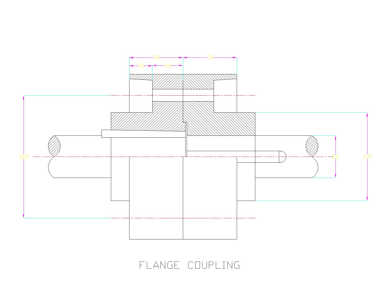 Engineering Designs by Rajesh Flange Coupling
