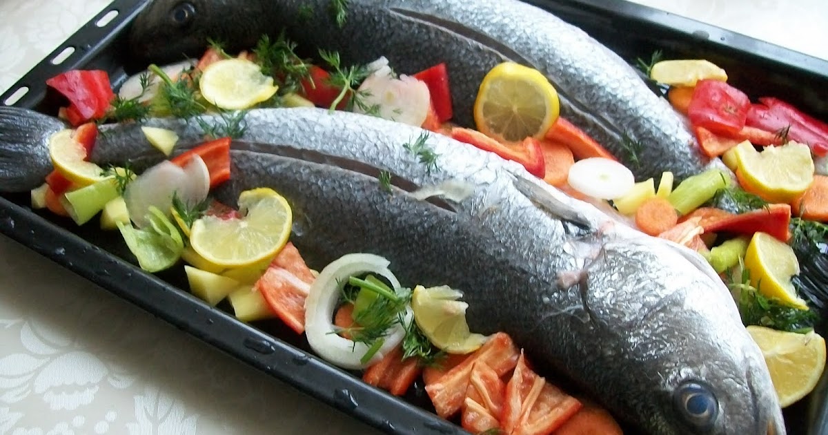 RENGARENK TATLAR: FIRINDA LEVREK TARİFİ