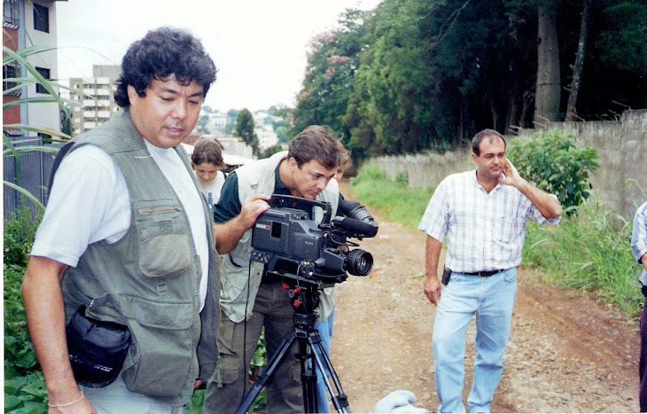 Eu e o diretor de fotografia Joyme