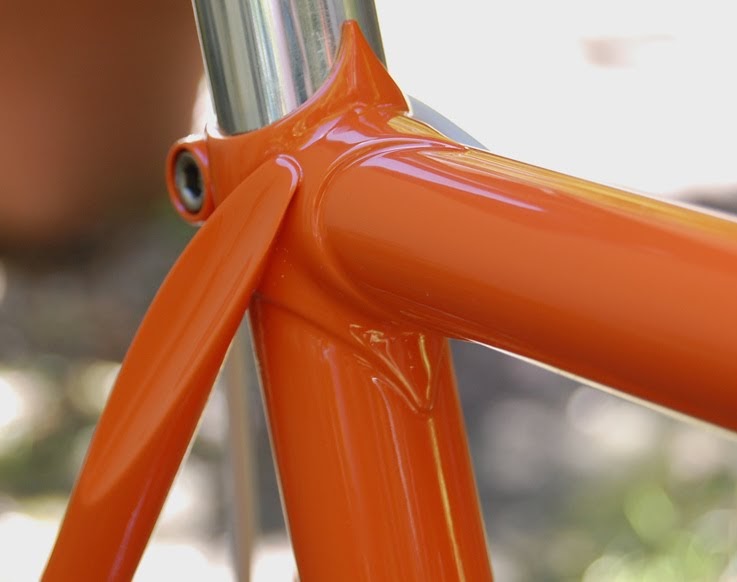 orange mtb frames