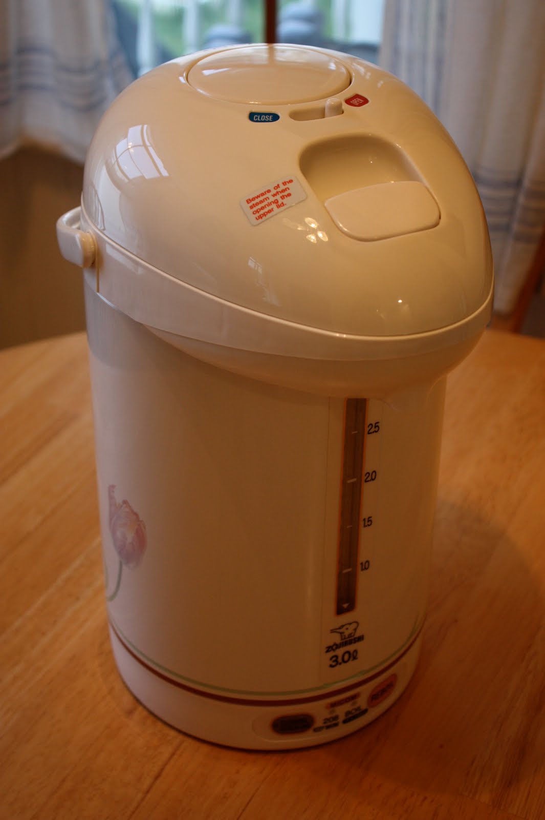 Zojirushi Electric Air Pot Not Just For Water Emergencies! umommy