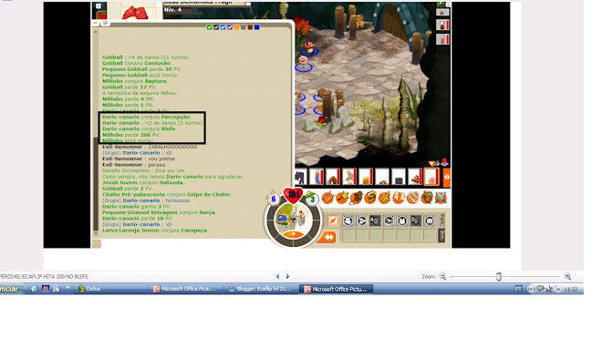 Putz Eca lvl 21 hitou 200 no blefe o.o