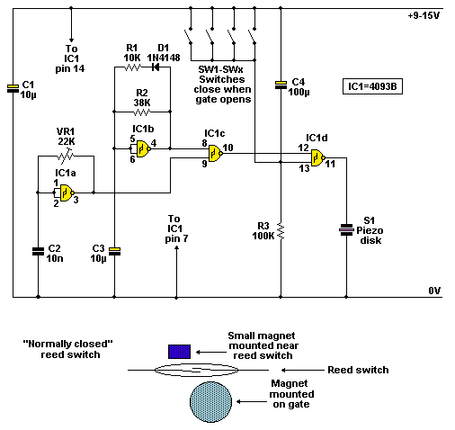 Schema alarme simple