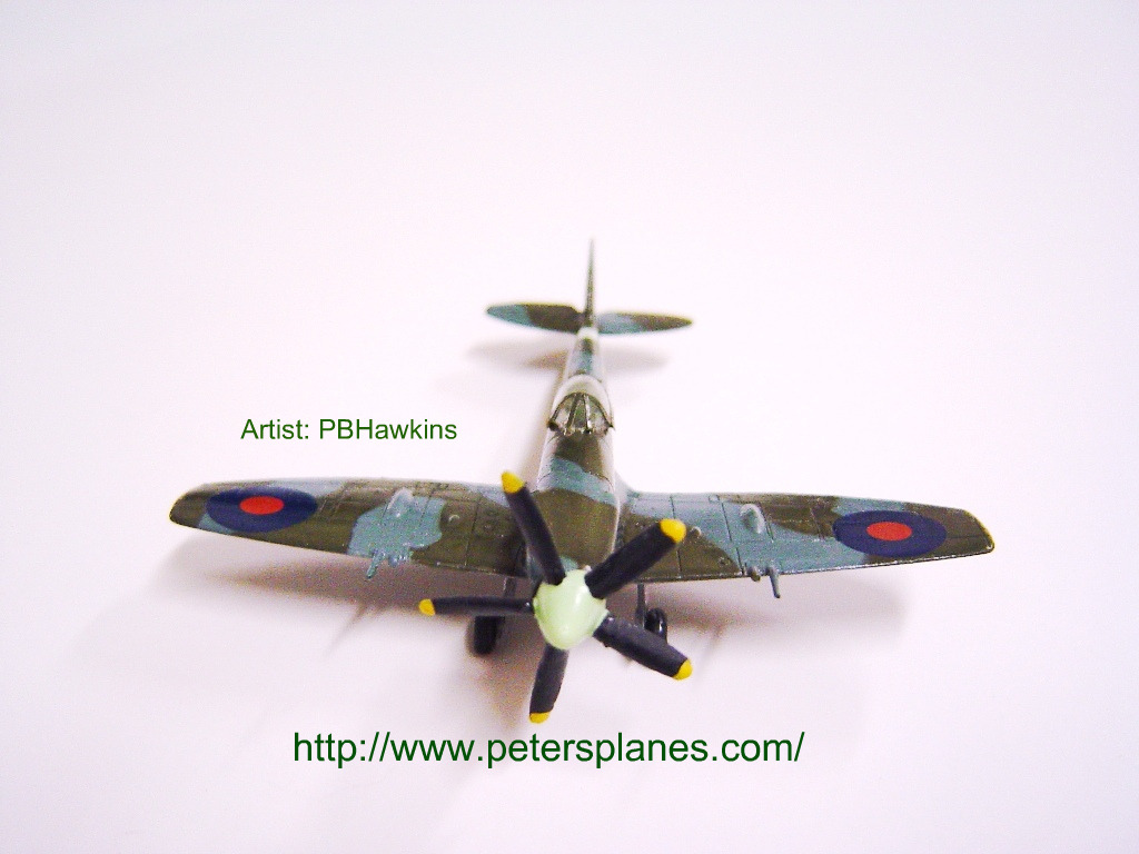 Kampfgruppe 1/144 1/144 Spitfire Mk.XIVe Peters Planes