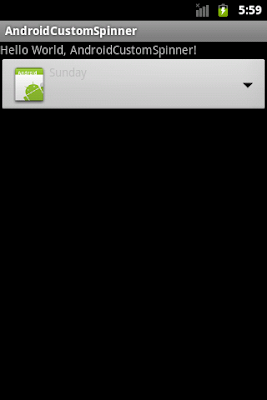Run on AVD of Android 2.3
