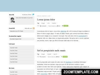 Typoork | professional and free Blogspot Template