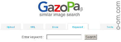 alternatif layanan pencari gambar di web GazoPa: Mencari Gambar di Web Kaprikornus lebih mudah