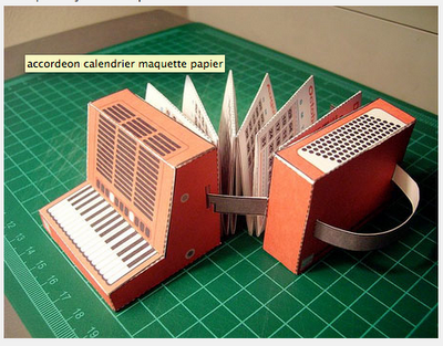 Printable: Accordion Calendar . the ReFab Diaries