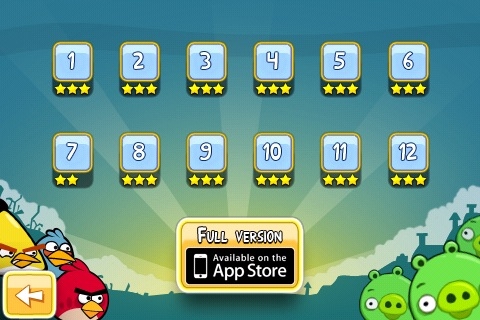 Me + 1 1/2 Men= Full House: Angry Birds Lite Level 7