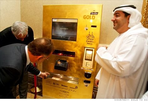 Aveesiena Dinar: ATM emas bermulai di Dubai