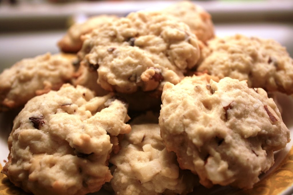 cauliflower power Coconut Brazil nut cookies