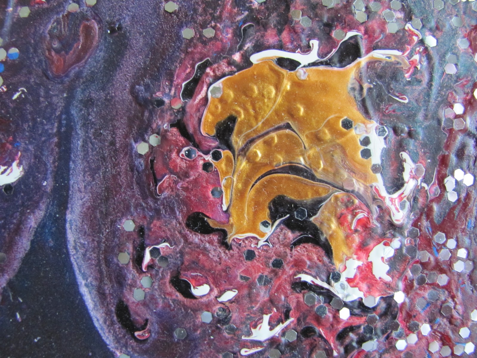 colormehappy Acrylic Skins/ Peel Painting Super fun and creative art