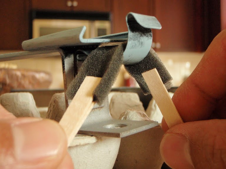 1971 Volvo 1800E Restoration Painting Over POR15