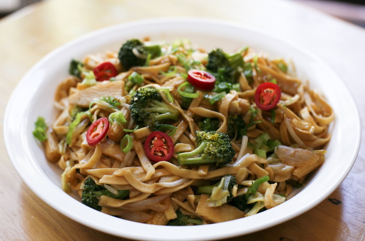 go vegan meow! Chow Mein and Fried Rice