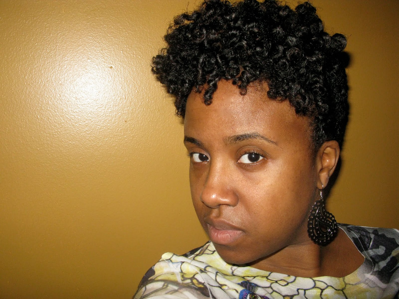 Bangs And Twists A Natural Hair Style Tutorial CurlyNikki