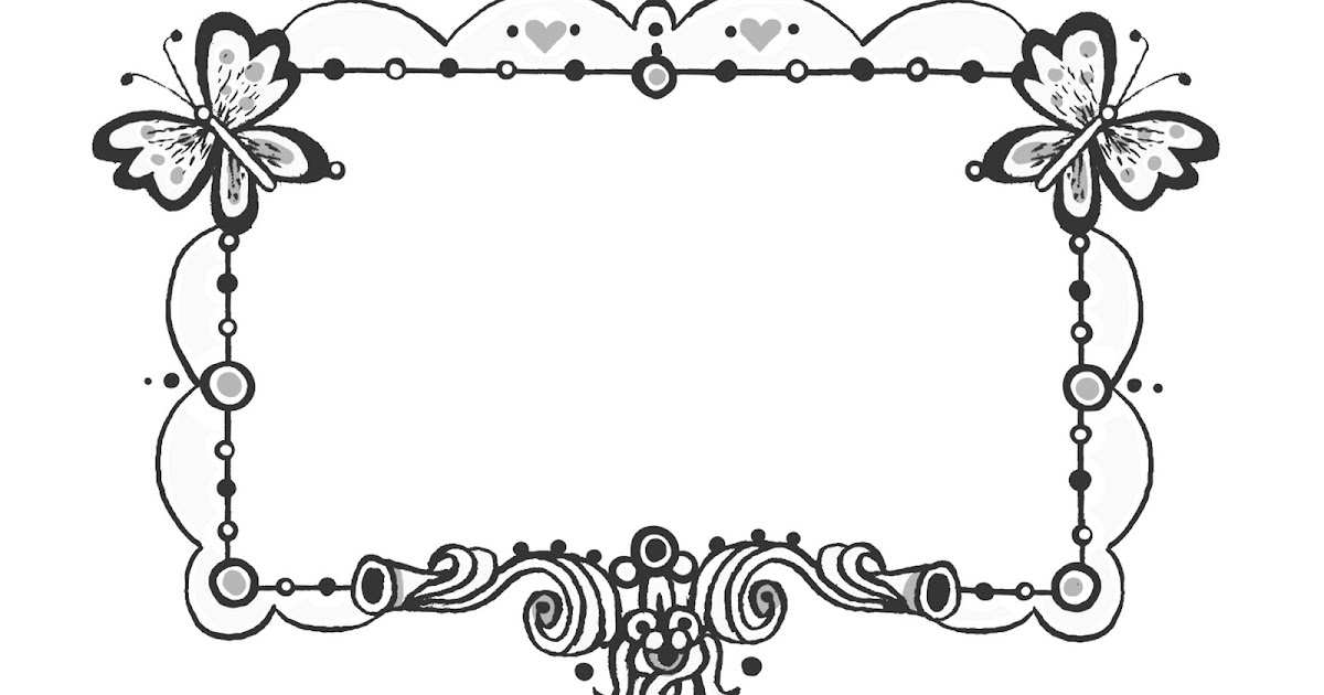 33 Rahmen Zum Ausmalen Kostenlos - Besten Bilder von ausmalbilder