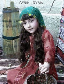 Afrin: Girl in national costume