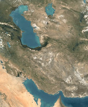 Irán desde un satélite