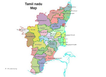 Tamilnadu  map