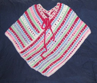 crocheted poncho