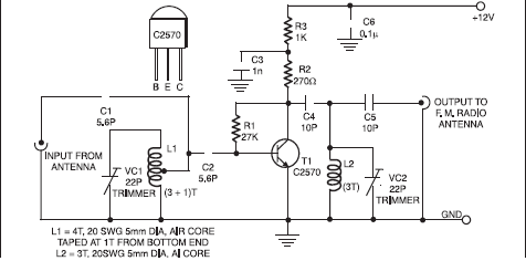Simple FM Booster Circuit | Tricks Windows
