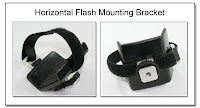 PJ1002: Horizontal Flash Mounting Bracket (no flash for clarity)