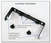 DF1019: Dual Flash Stand - Metal