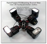 CP1030: RadioPopper PX Mounting Bracket Mod - Used with FourSquare Bracket (3 out of 4 units fired correctly)
