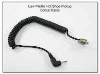 Low Profile Hot Shoe Pickup - Coiled Cable