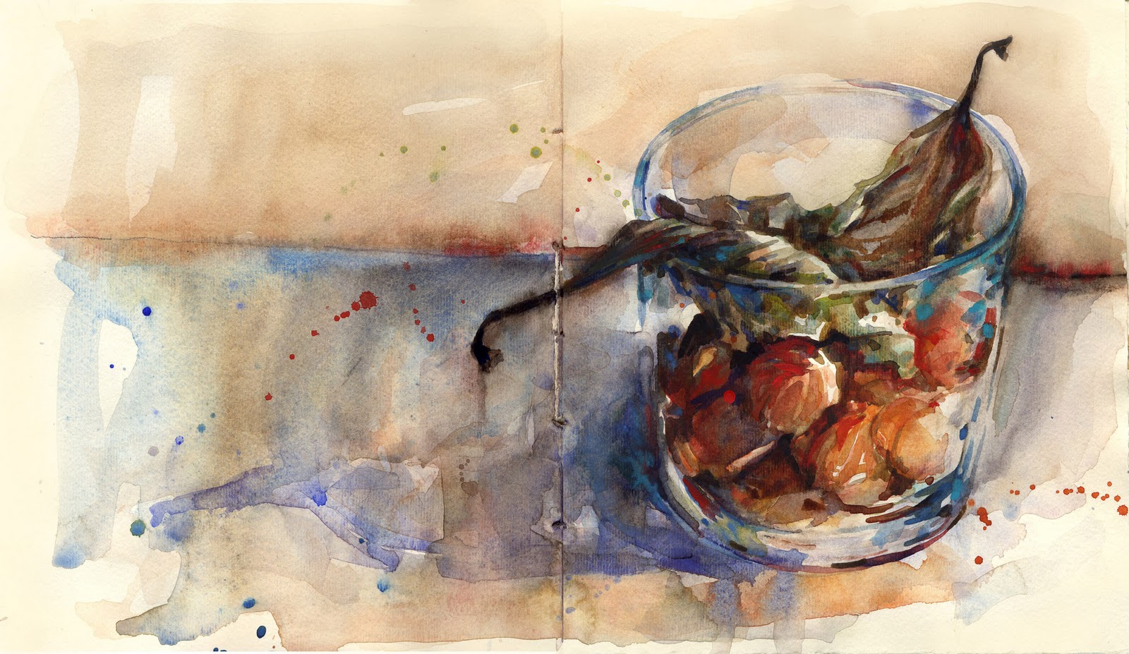 Watercolor in my sketchbook… (3)