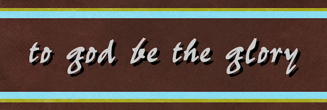 To God Be the Glory